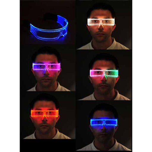 LED Cyber Visor with 3 Light Modes
