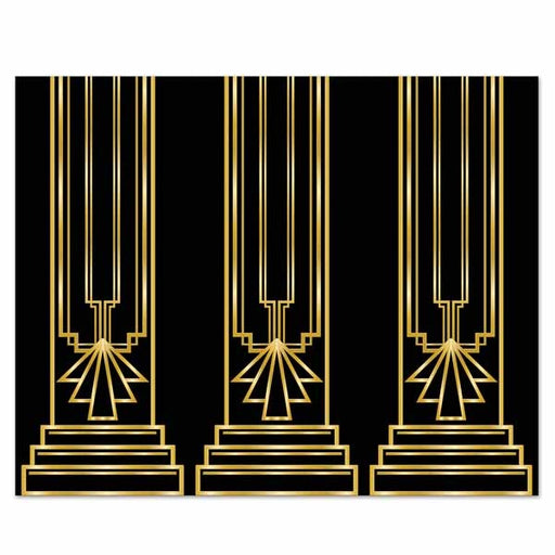 Great 20's Insta-Theme Party Backdrop, 1 Count