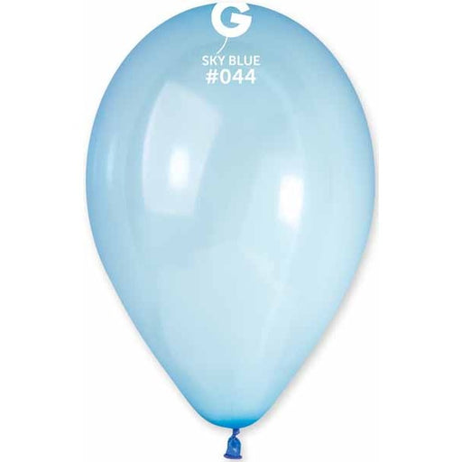 GEMAR 13" PASTEL SKY BLUE #044 50/BAG