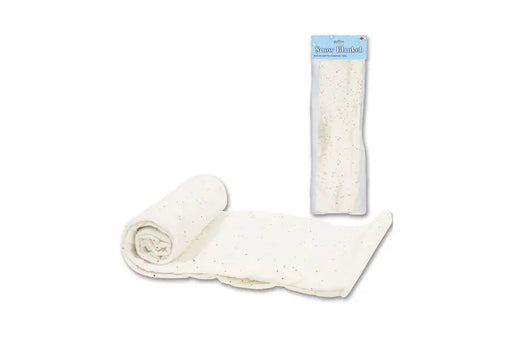 Winter Snow Blanket For Holiday Decor (3/Pk)