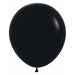 Sempertex Black 18-Inch Latex Balloons, 25 Count