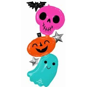 Halloween Characters 53-Inch Foil Balloon