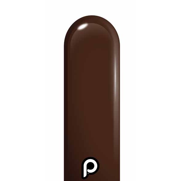 Prima Espresso Brown 260 Latex Twisting Balloons, 50 Count