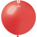 Gemar 31" Metallic Red #053 Latex Balloon, 1 Count