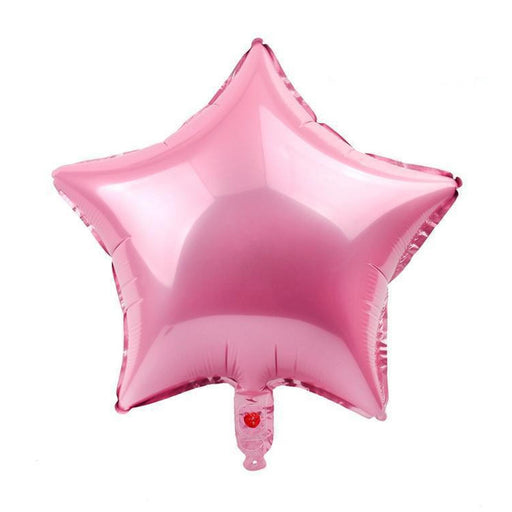 10-inch Pink Star-Shaped Foil Balloon