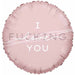 TUFTEX 18" I F***ING LOVE YOU Foil Balloon