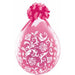 18-Inch Damask Print Latex Stuffing Balloons, 25 Count