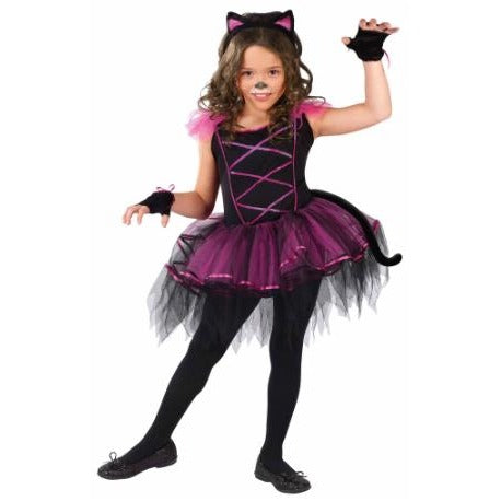 Catarina Girls' Cat Costume, Medium 8-10