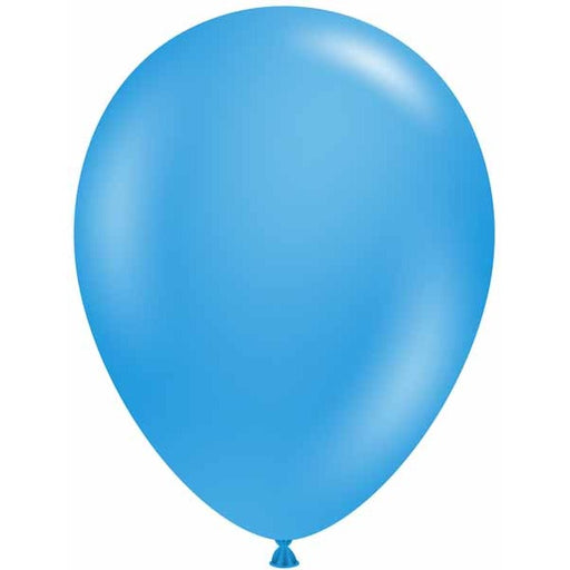 TUFTEX 11-Inch Standard Blue Latex Balloons, 12-Pack