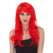 Red Burlesque Costume Wig