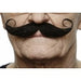 Black Costume Moustache, 13 x 4 cm