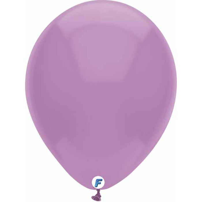 "12-Inch Purple Latex Balloons - Pack Of 15"