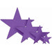 "12" Foil Star Bulk Purple Decoration Use#Q19998/14"