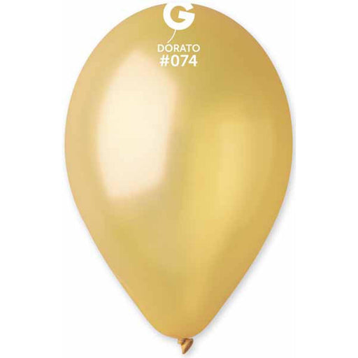 12" Metallic Dorato #074 Balloons - 50/Bag