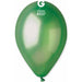 12" Metallic Green Party Balloons 50-Pack By Gemar (037)