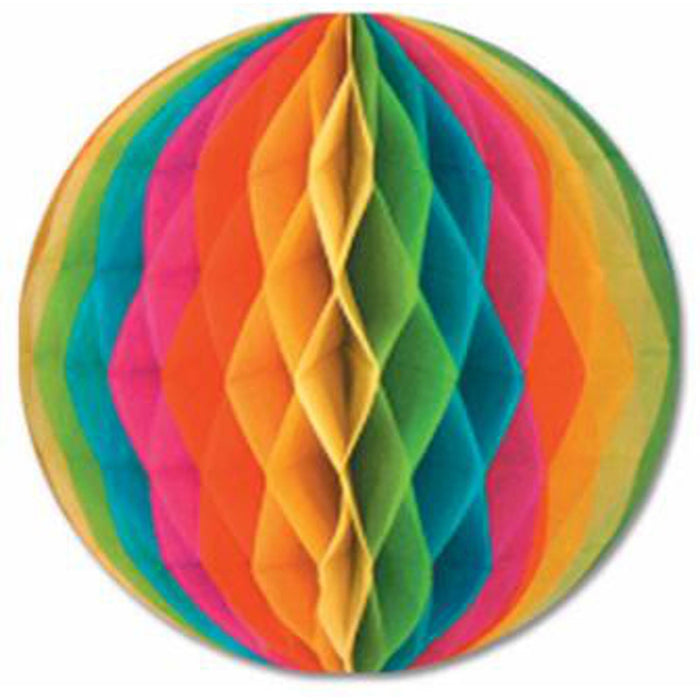 12" Multi-Coloured Tissue Ball (Bulk)
