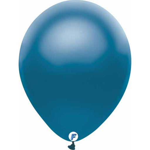 12" Pearl Blue Balloons - 12/Bag By Funsational.