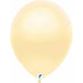 "12" Pearl Ivory Balloons - 100 Count"