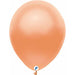 "12" Pearl Peach Balloons - Pack Of 12 By Funsational"