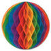 12" Rainbow Art-Tissue Ball Decoration