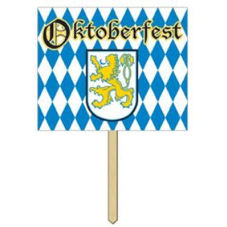 Oktoberfest Yard Sign, 12 x 15 Inches