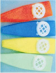 4.5 Inch Assorted Plastic Kazoo