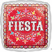 Papel Picado Fiesta 18" Square Foil Balloon