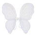 White Nylon Fairy Wings, 1 Set