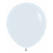 Sempertex White 18-Inch Latex Balloons, 25 Count