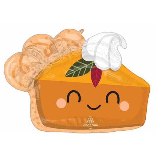 Slice of Thanks Pie 26-Inch Foil Balloon