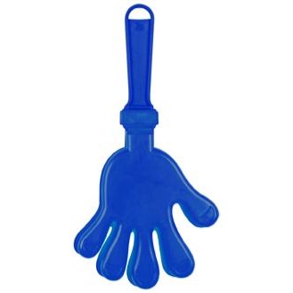 Blue Hand Clappers, 7.5 Inches