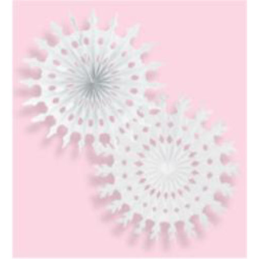 "15" White Art-Tissue Snowflake Bulk - Pack Of 100"