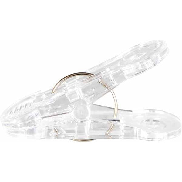 Clear 16g Clip Balloon Weights, 50 Pack