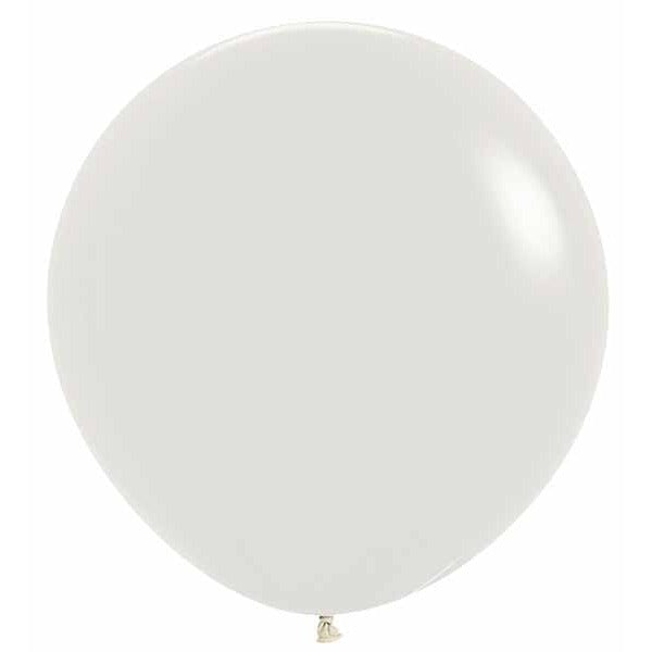 Sempertex 24-Inch Pastel Dusk Cream Latex Balloons, 10 Count
