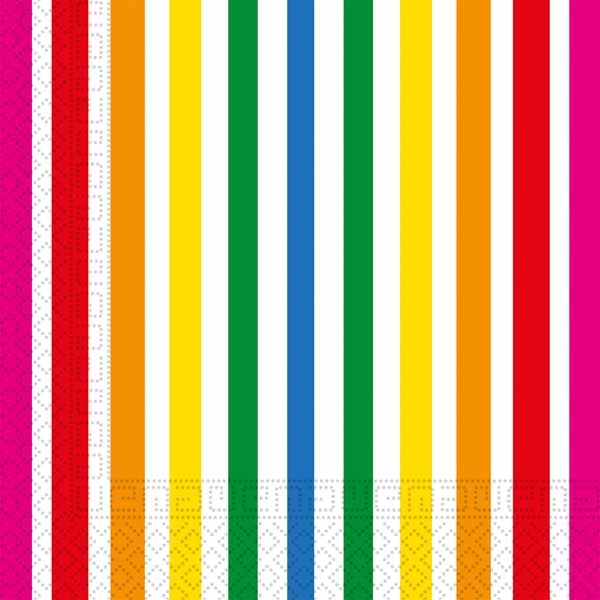 Bright Colour 2-Ply Luncheon Napkins, 20 Count