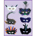 Majestic Fanci Feather Mask, Assorted