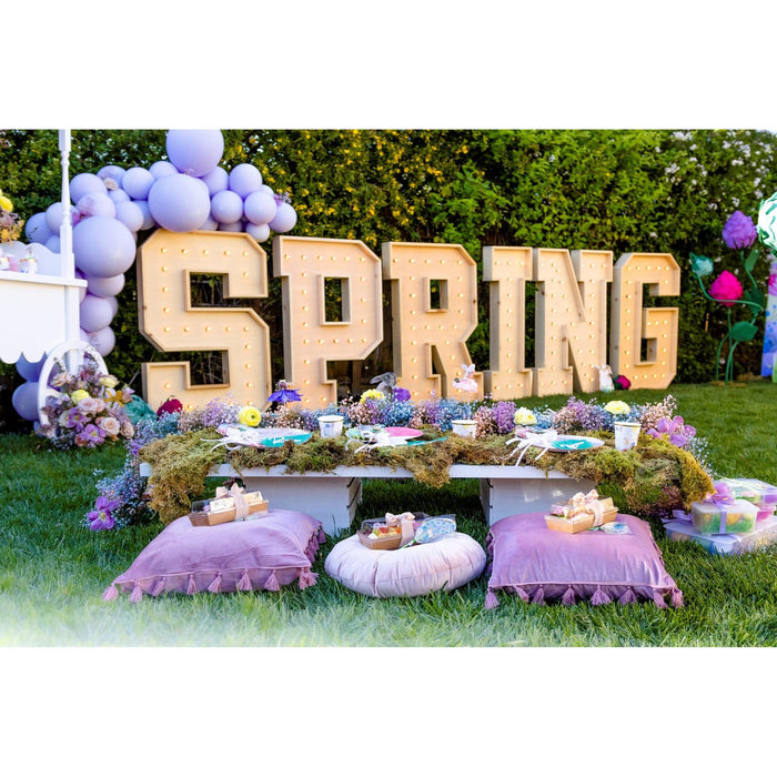 16ft Candy Lavender Balloon Arch and Garland Kit with Custom Colors