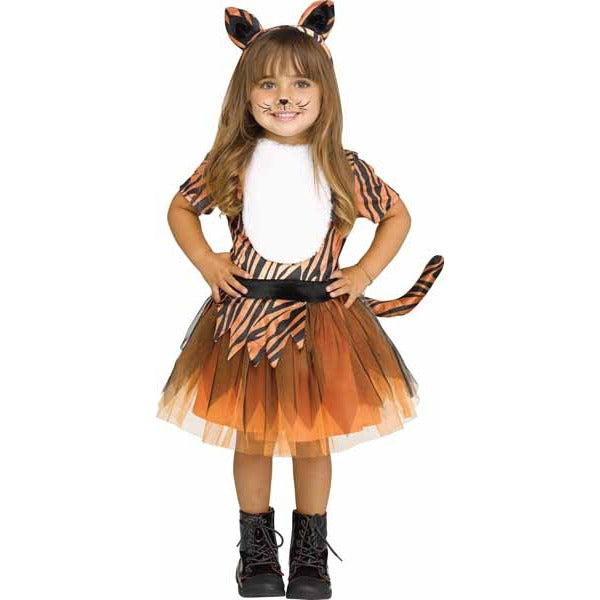 Tigerrr Cat Child Costume, Size 4/6