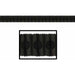 Black Tissue Garland, 5.5 Inches x 12 Feet