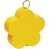 Yellow Flower Balloon Weight, 80 g
