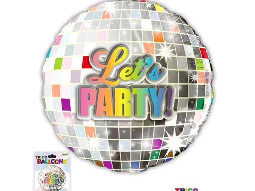 18" Let's Party Mylar Balloon (5/Pk)