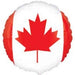 18-Inch Canadian Flag Foil Balloon