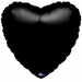 "18" Heart Pkg Black S15: Express Your Love With Style!"