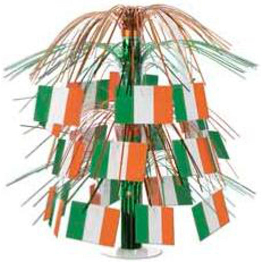 18" Irish Flag Cascade Centerpiece