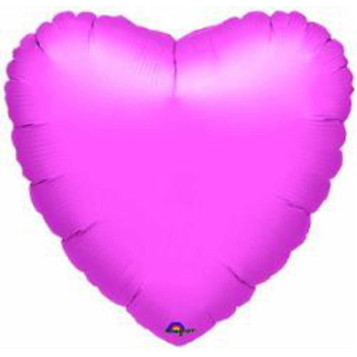 "18" Metallic Lavender Heart Balloon"