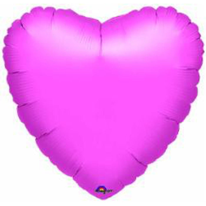 "18" Metallic Lavender Heart Balloon"