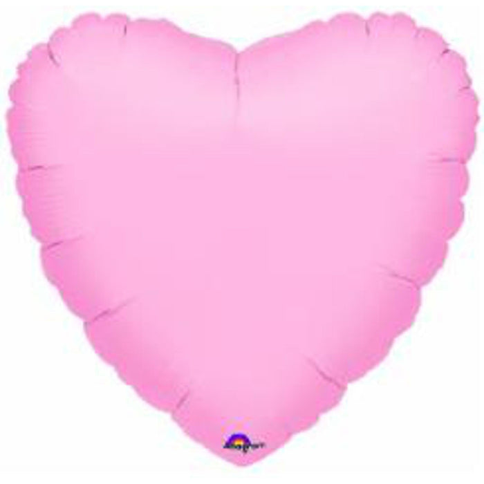 18" Metallic Pink Heart Balloon - 12806 S15