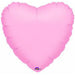 18" Metallic Pink Heart Balloon - 12806 S15