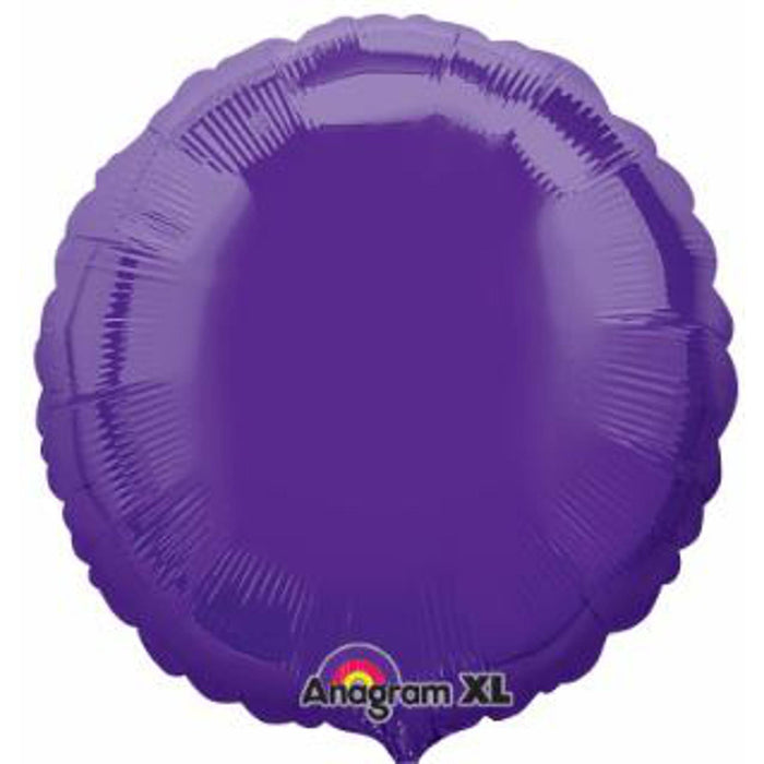 18" Round Flat Quartz Purple S15 Heater (22438)