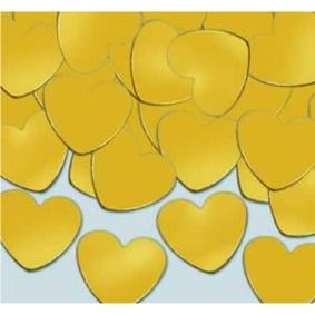 Fanci Fetti Gold Heart Confetti, 1 oz